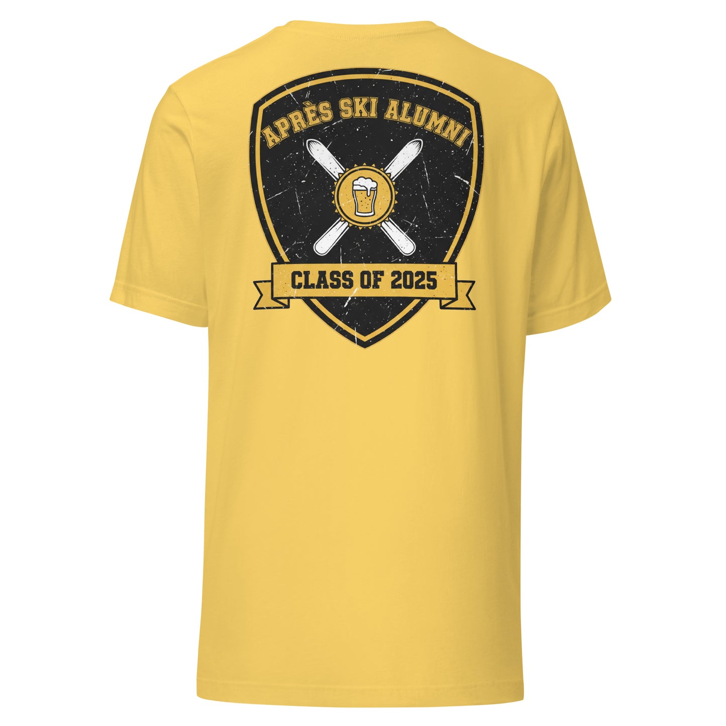 Après Ski Alumni – Class of 2025 – Unisex T-Shirt Backprint