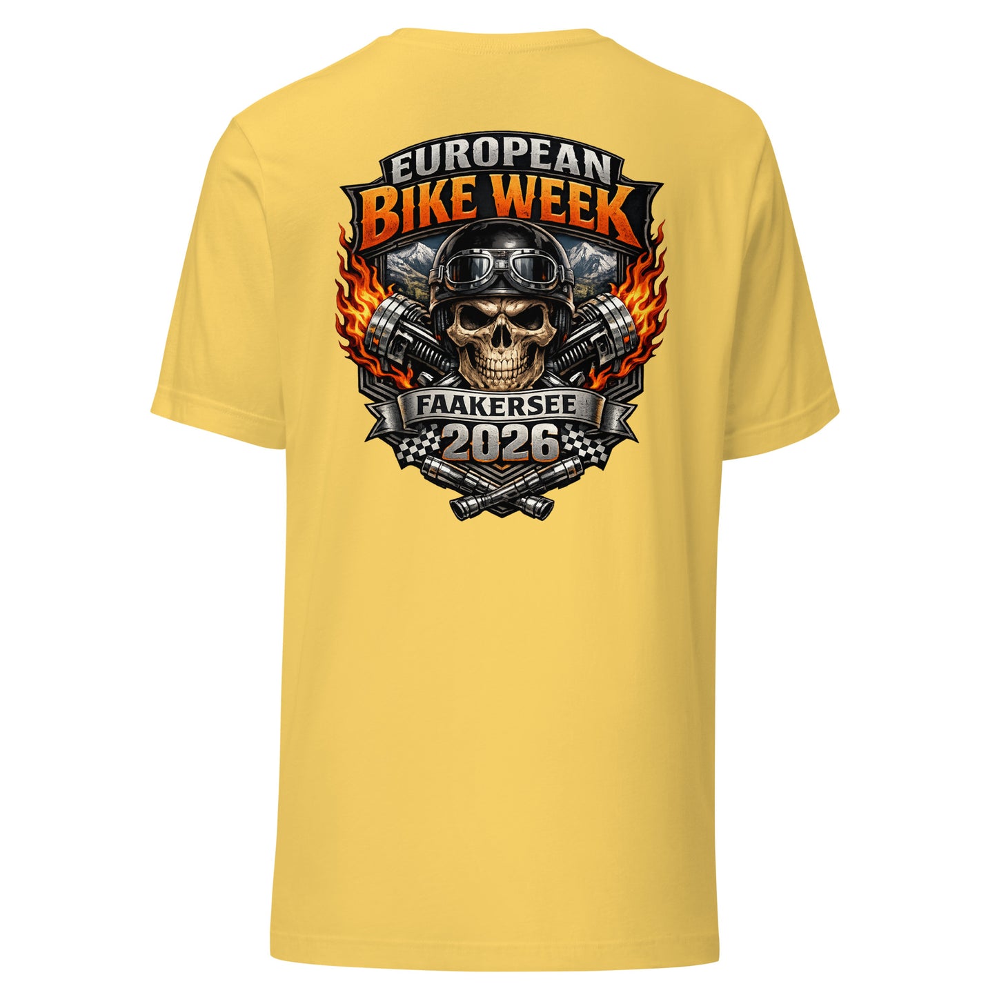 European Bike Week 2026 – Faakersee Backprint T-Shirt