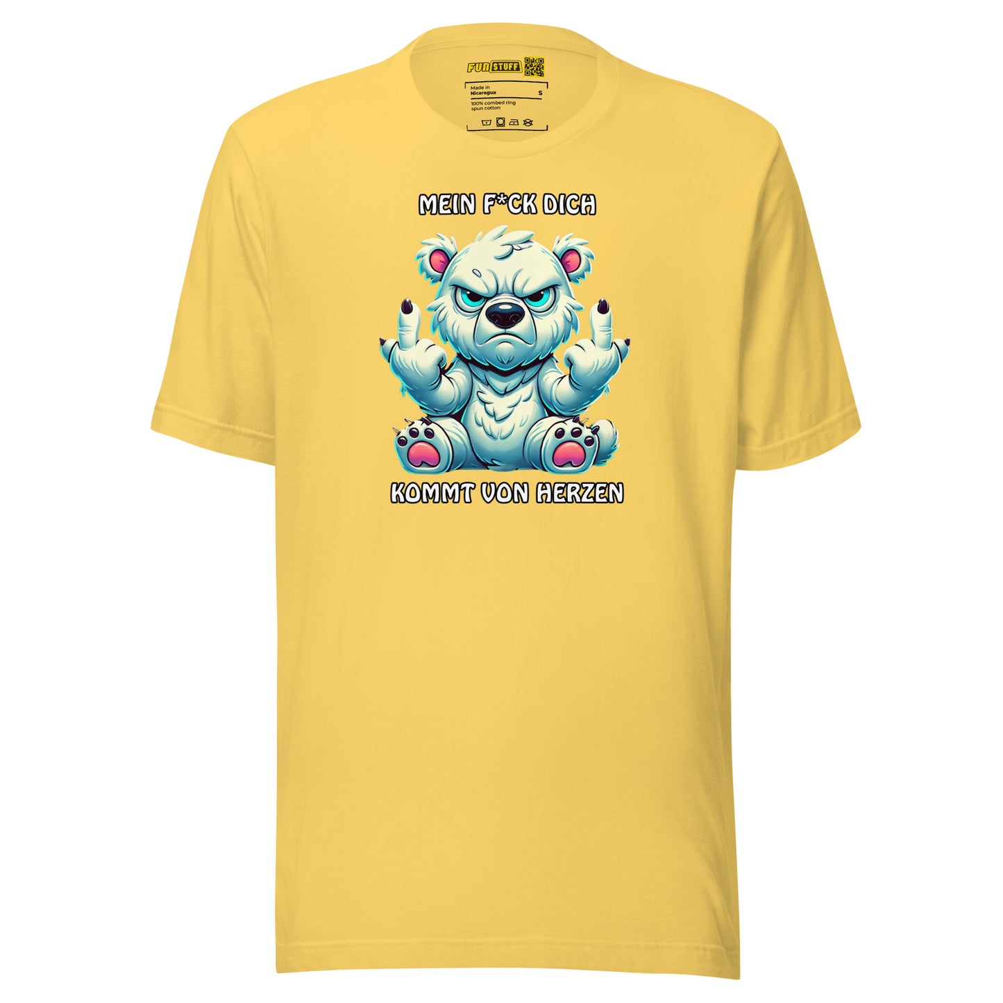 Brummo – Mein F*ck Dich kommt von Herzen - Unisex-T-Shirt