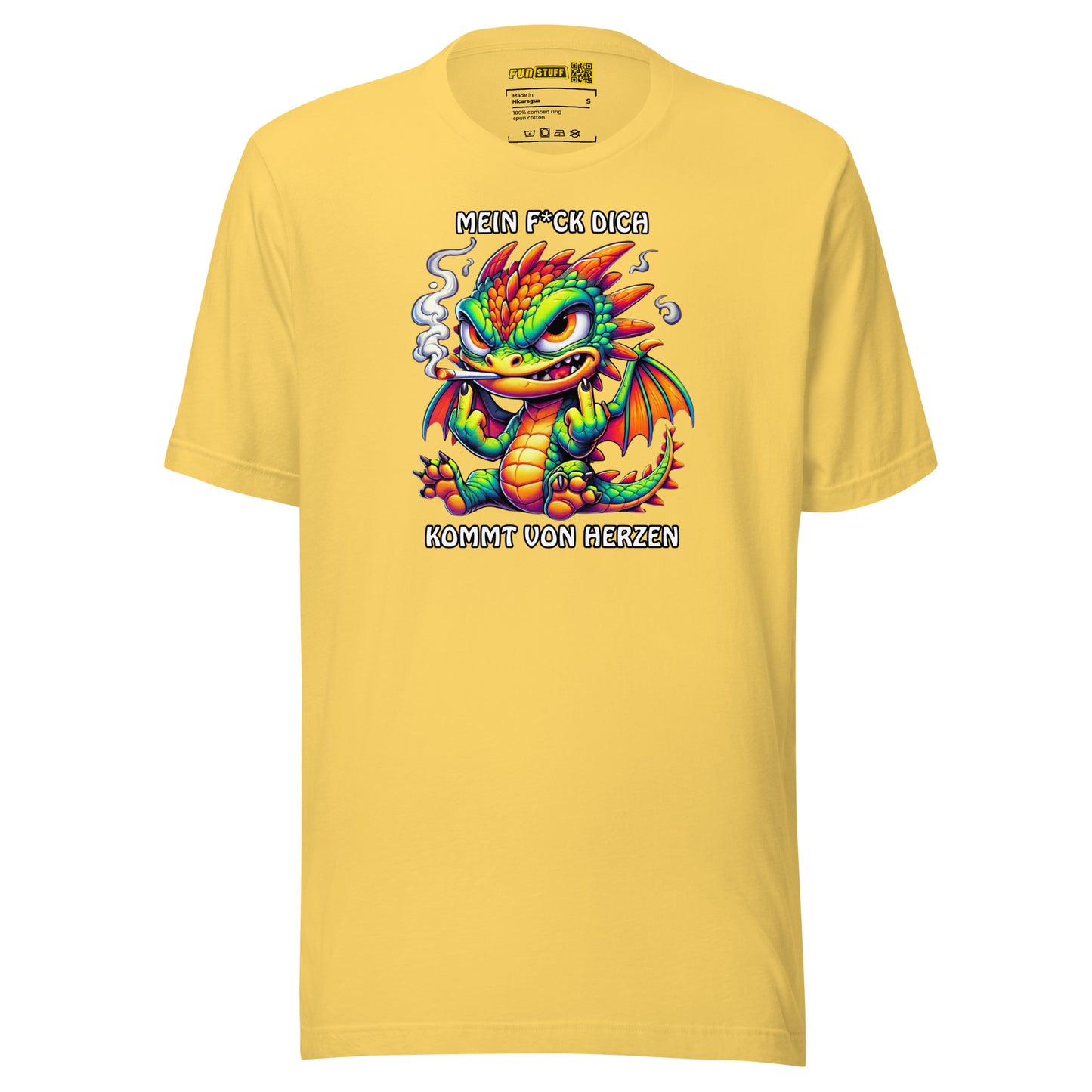 Smoko – Mein F*ck Dich kommt von Herzen - Unisex-T-Shirt