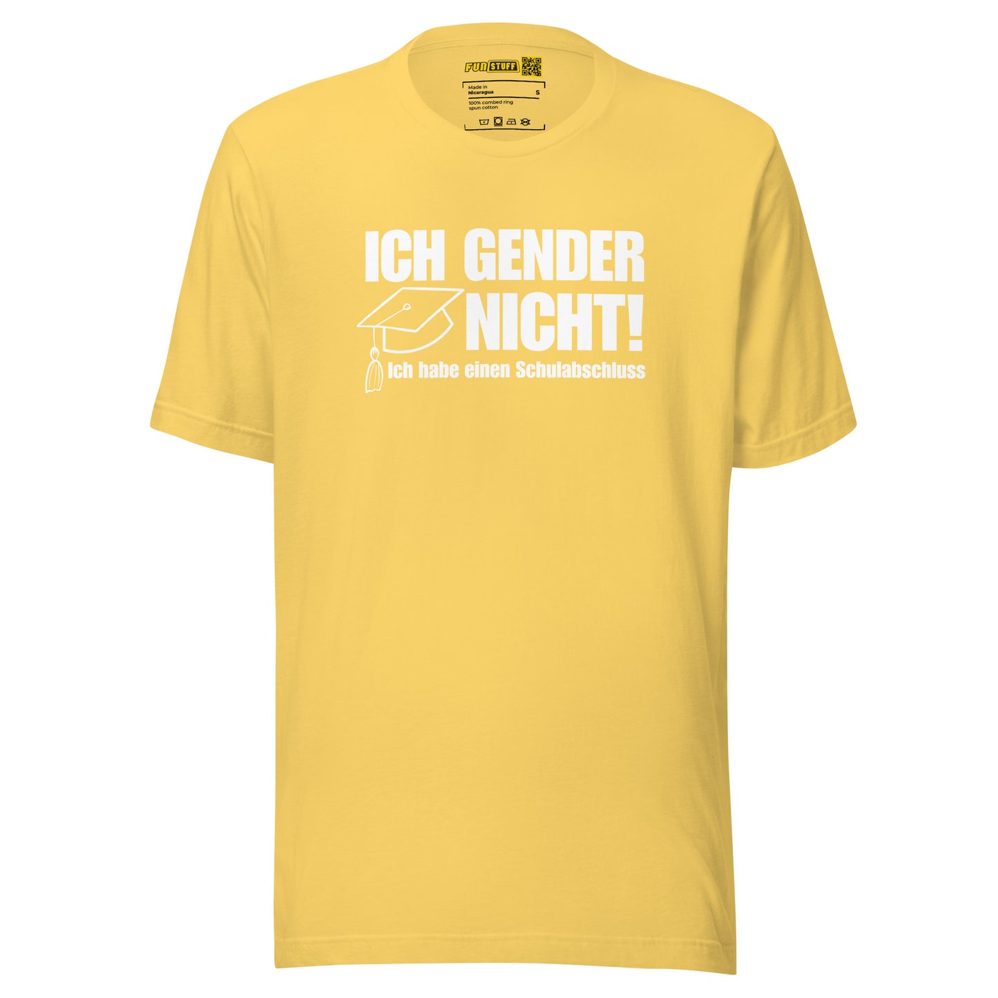 Ich gender nicht - Unisex T-Shirt
