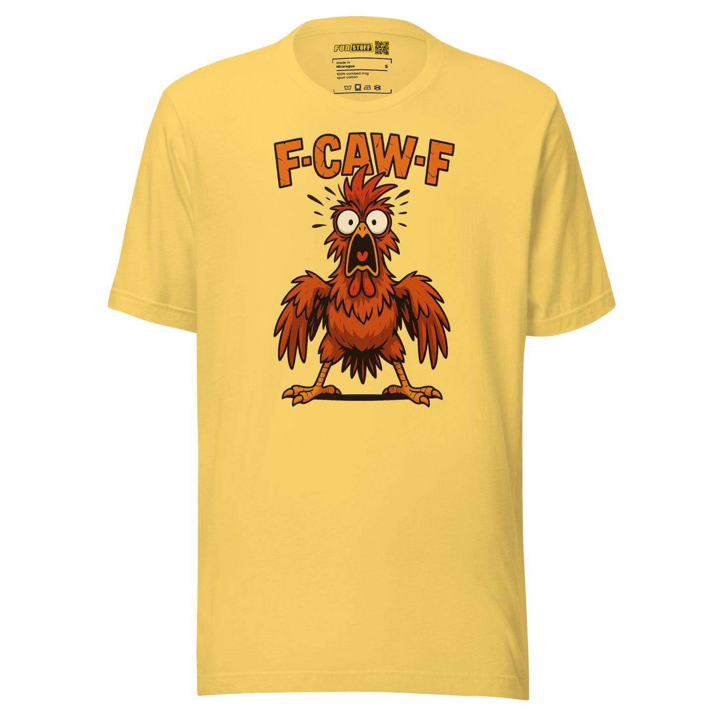 F-CAW-F – Wütendes Huhn – Unisex T-Shirt