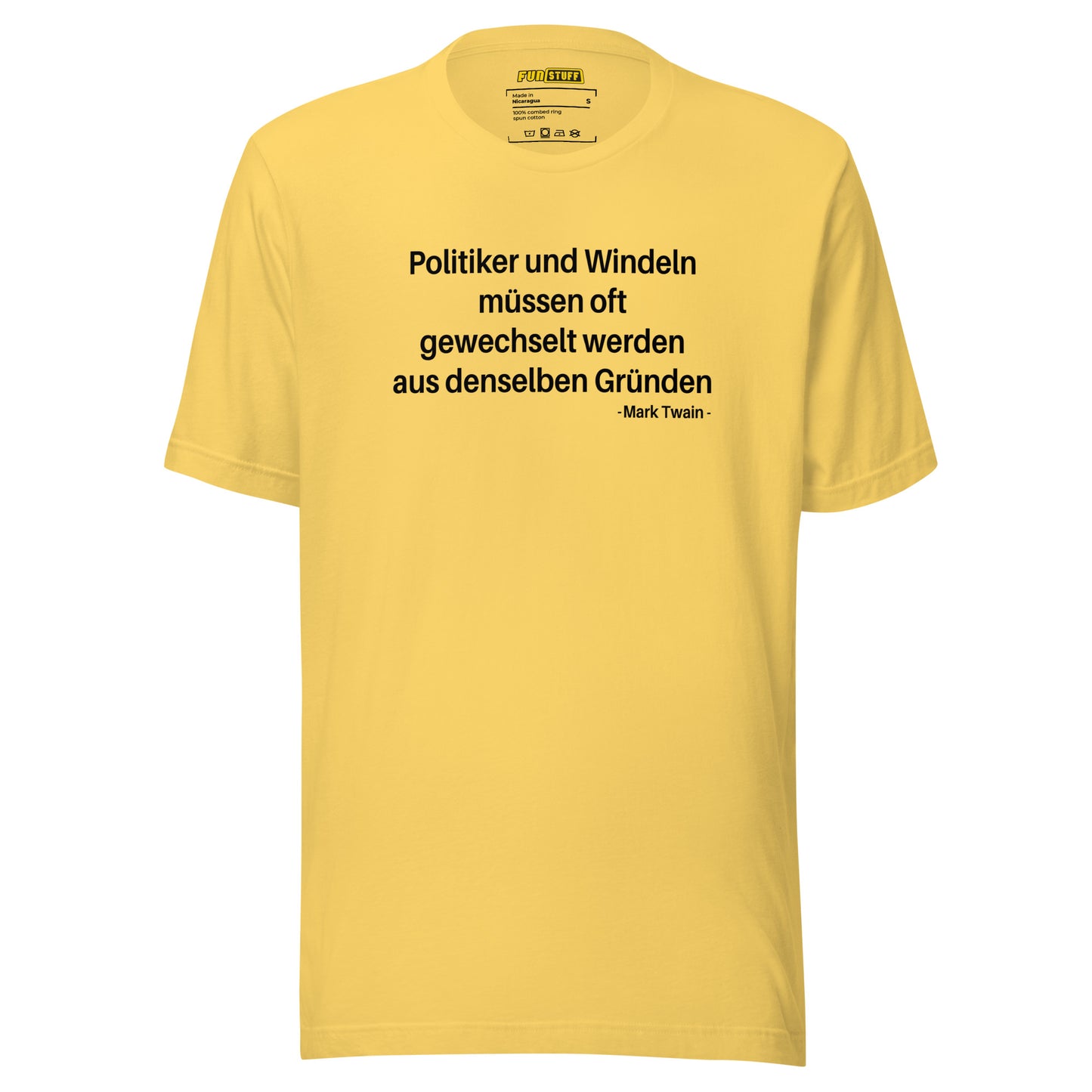 Politiker und Windeln – Unisex T-Shirt
