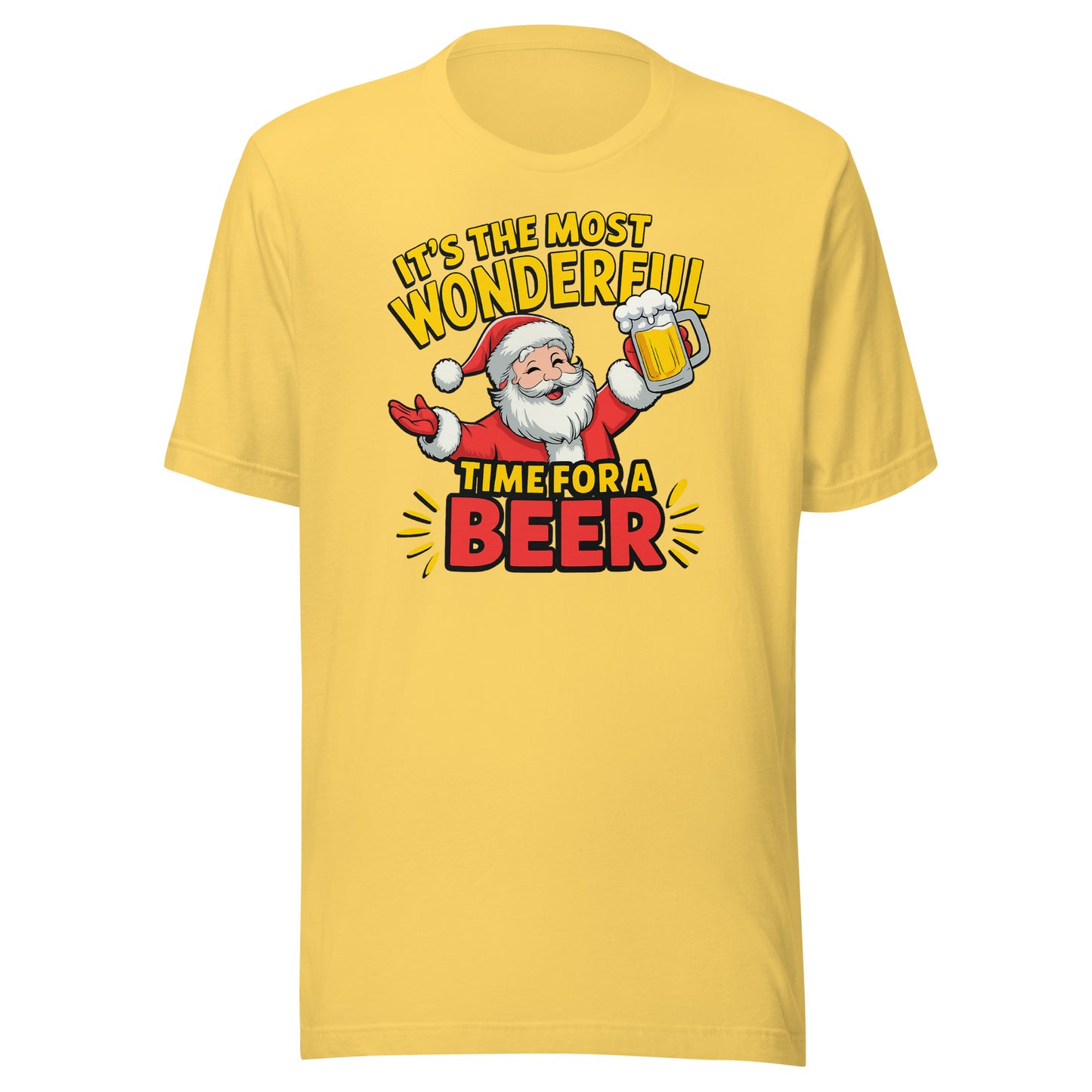 It’s the Most Wonderful Time for a Beer – Unisex T-Shirt