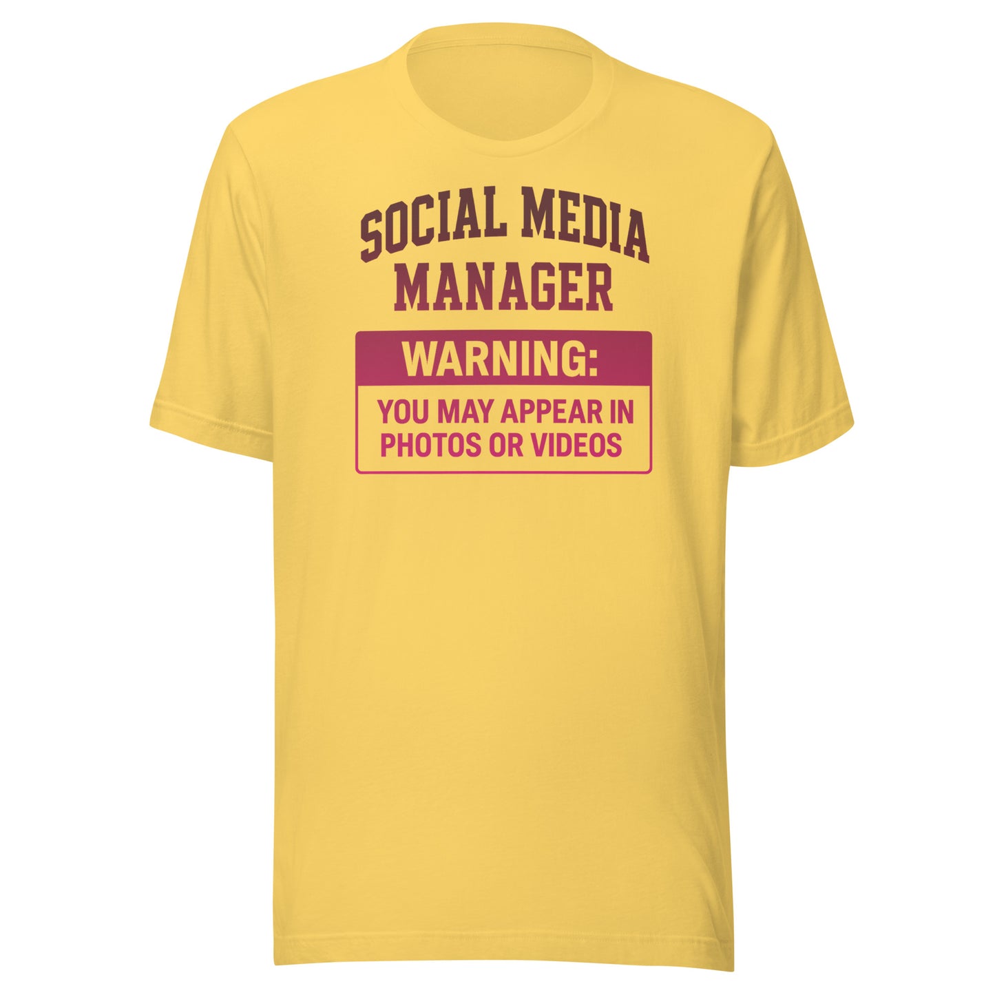 Social Media Manager - Unisex T-Shirt