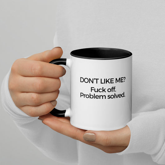 Problem Solved - Tasse mit farbiger Innenseite