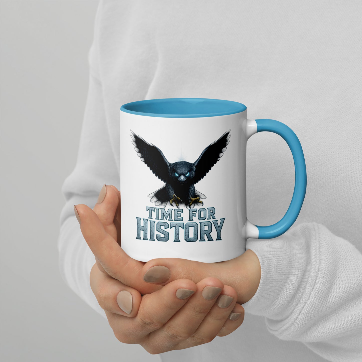 Time for History – Black Wings Linz Tasse mit Farb-Innenseite | ICEHL 2026