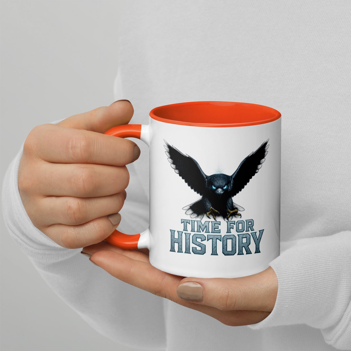 Time for History – Black Wings Linz Tasse mit Farb-Innenseite | ICEHL 2026