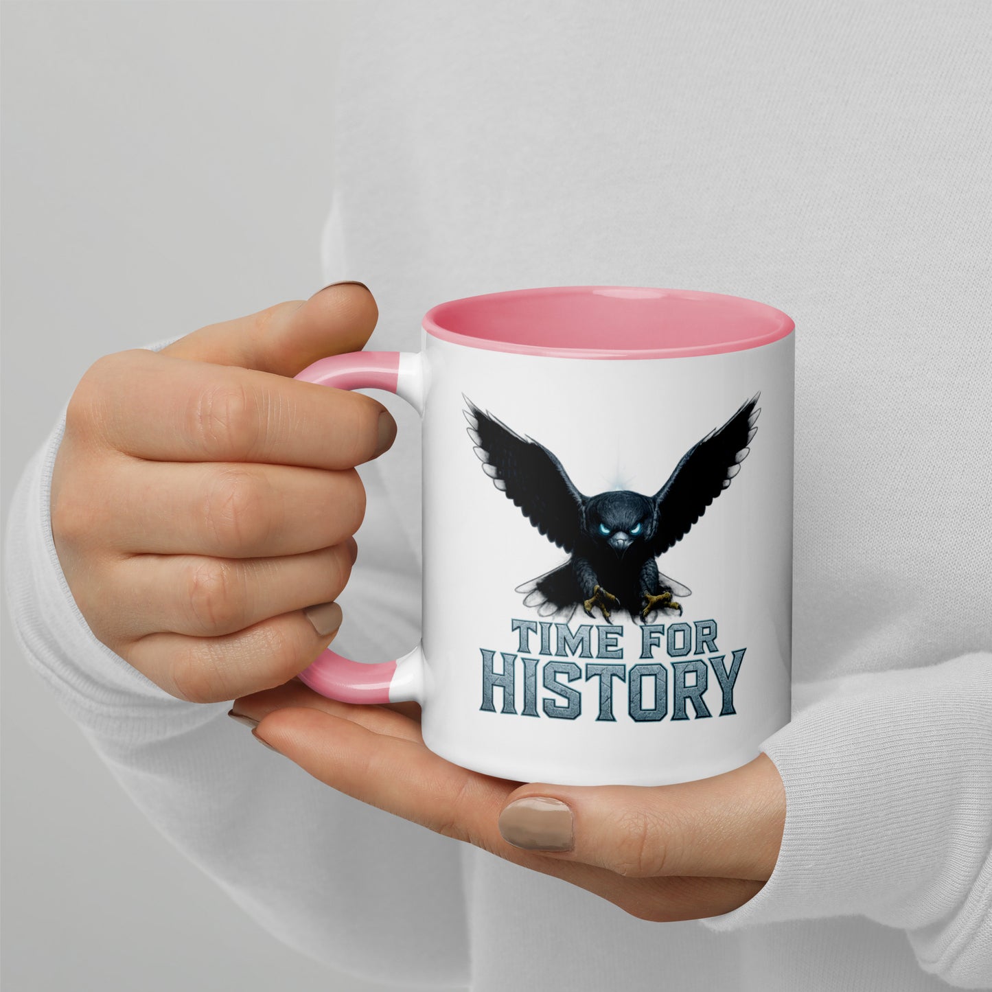 Time for History – Black Wings Linz Tasse mit Farb-Innenseite | ICEHL 2026