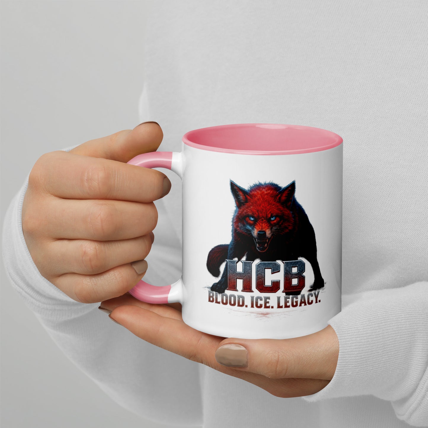 Blood. Ice. Legacy. – HCB Südtirol Tasse mit Farb-Innenseite | ICEHL 2026