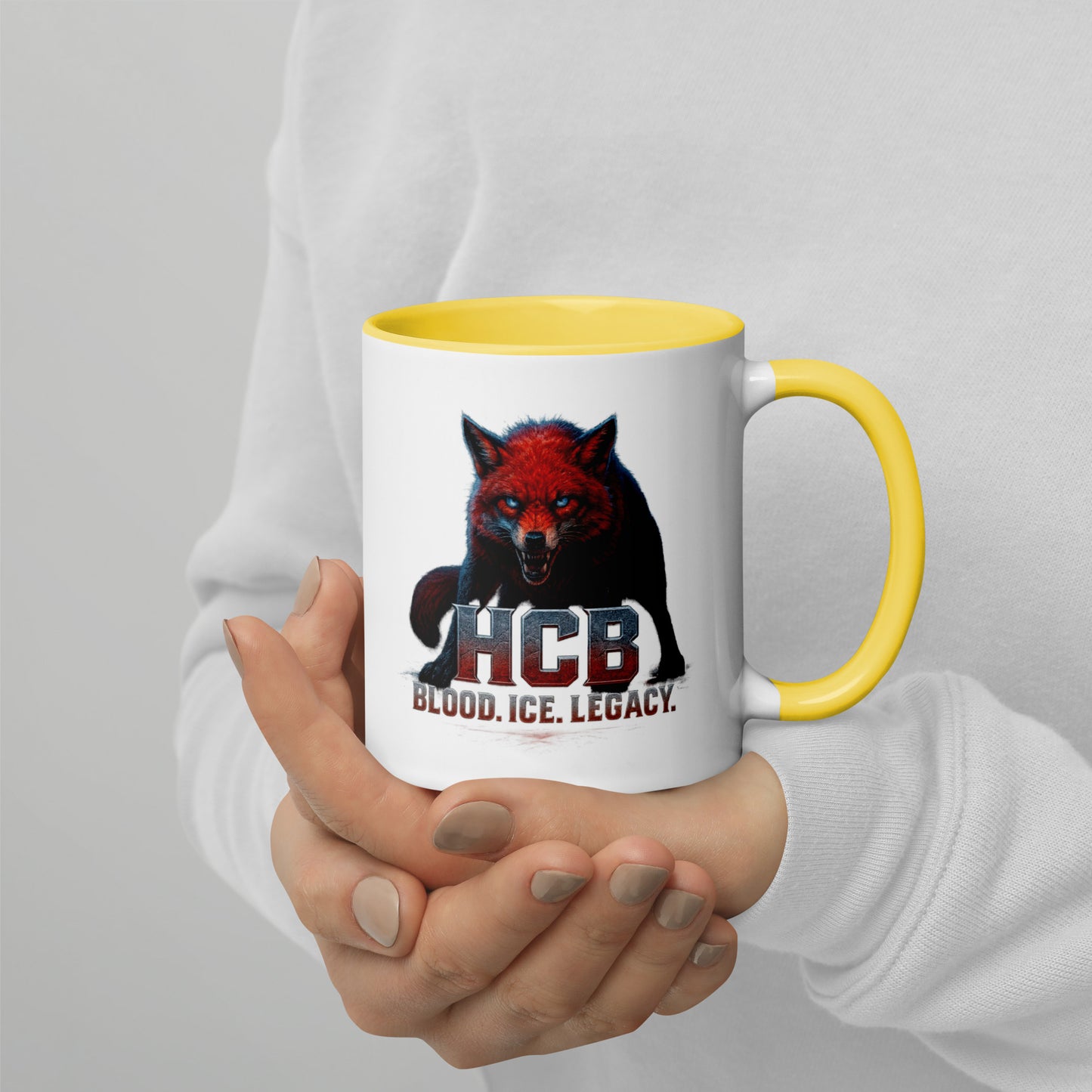 Blood. Ice. Legacy. – HCB Südtirol Tasse mit Farb-Innenseite | ICEHL 2026