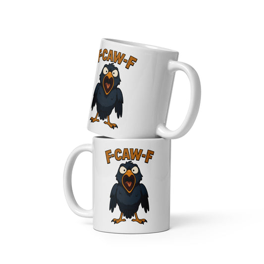 F-CAW-F – Wütende Krähe Tasse