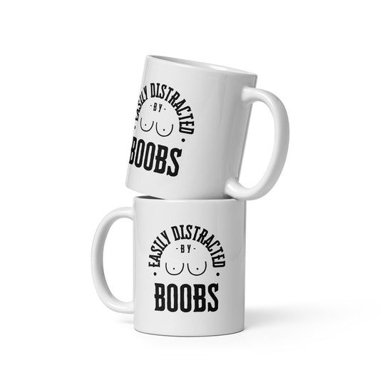 Easily Distracted by Boobs – FunStuff Tasse