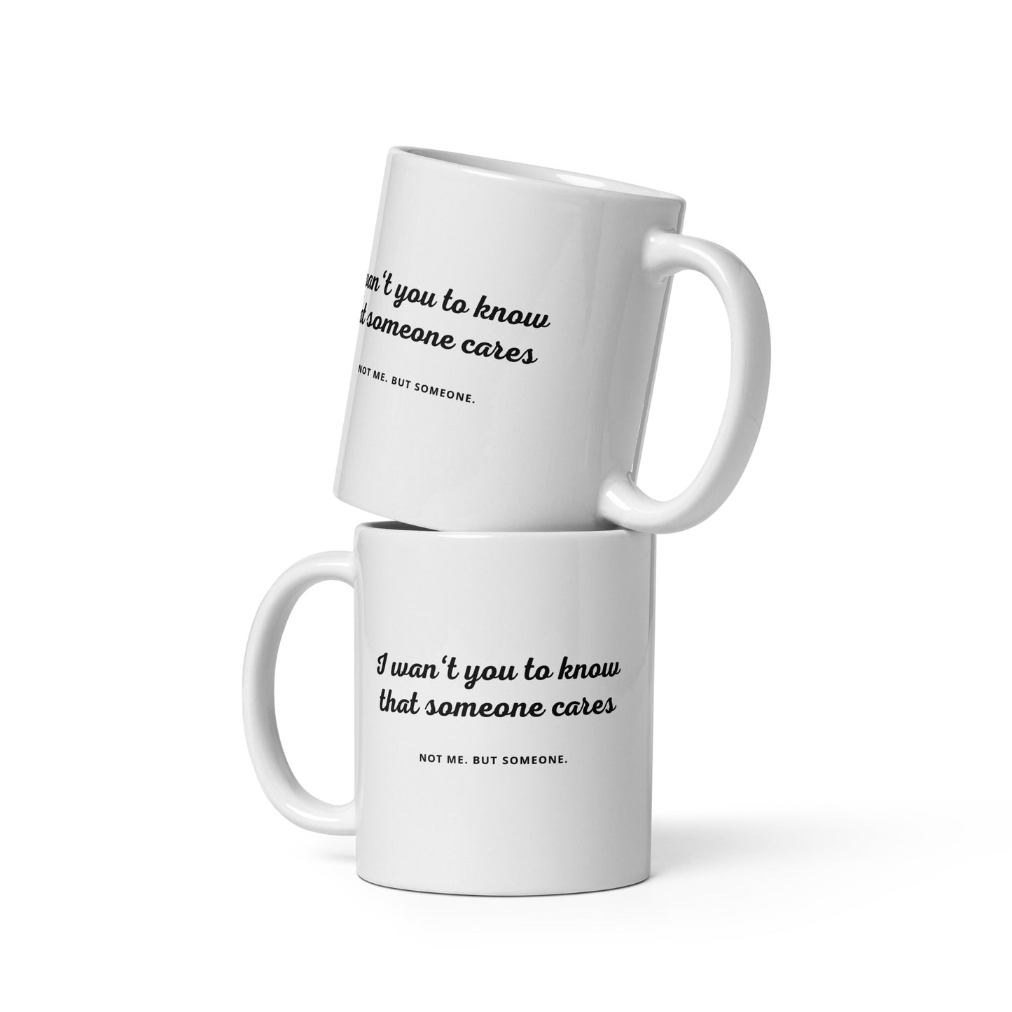 Someone Cares (Not) – FunStuff Tasse
