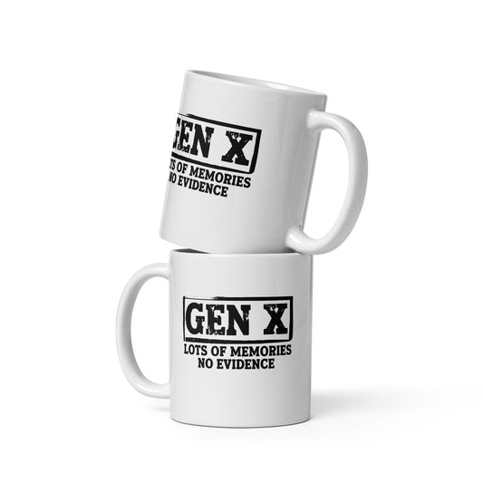 Gen X – Lots of Memories, No Evidence – Tasse