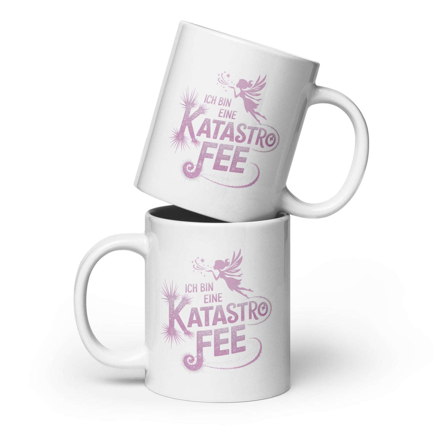 Ich bin eine KatastroFEE – Tasse Weiß