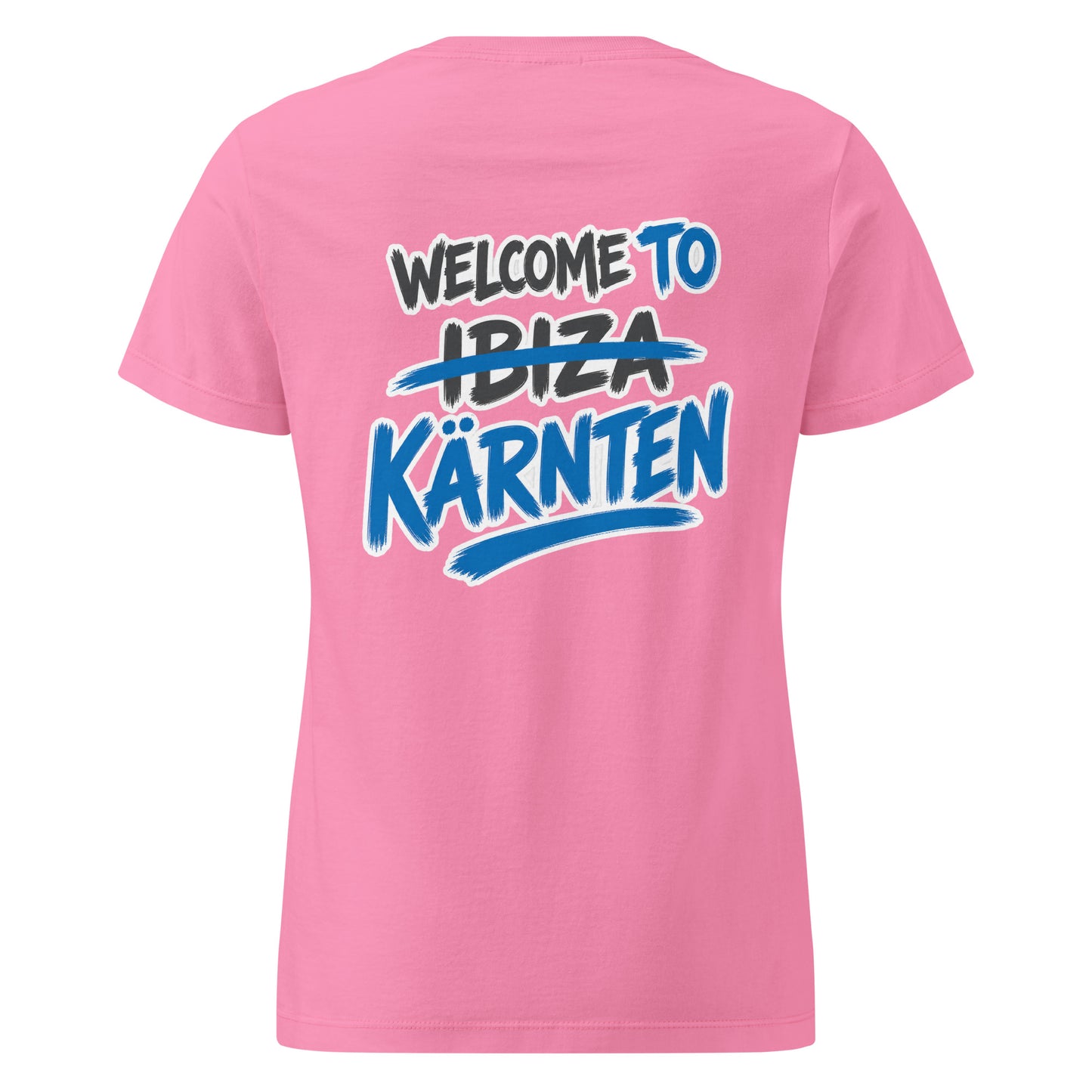 Welcome to Kärnten – White Night Ibiza Edition – Damen Softstyle T-Shirt