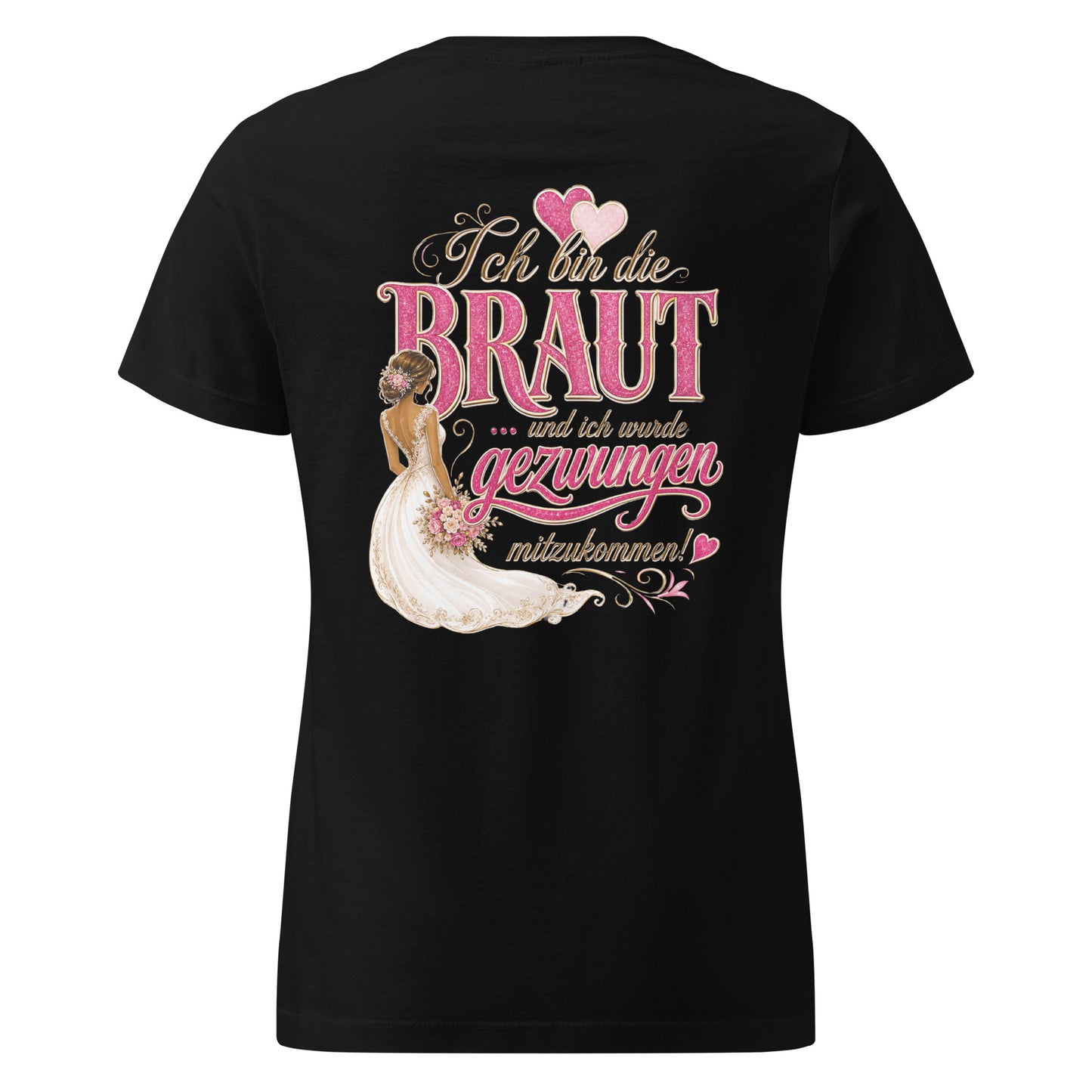 Eskalieren mit Stil - Braut backprint – Damen Softstyle T-Shirt