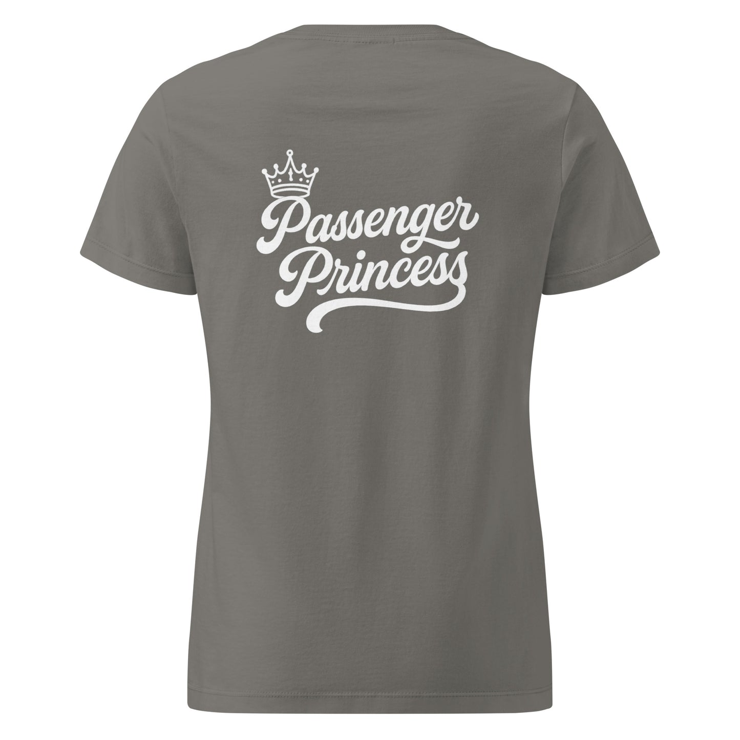 Passenger Princess – Damen T-Shirt Backprint