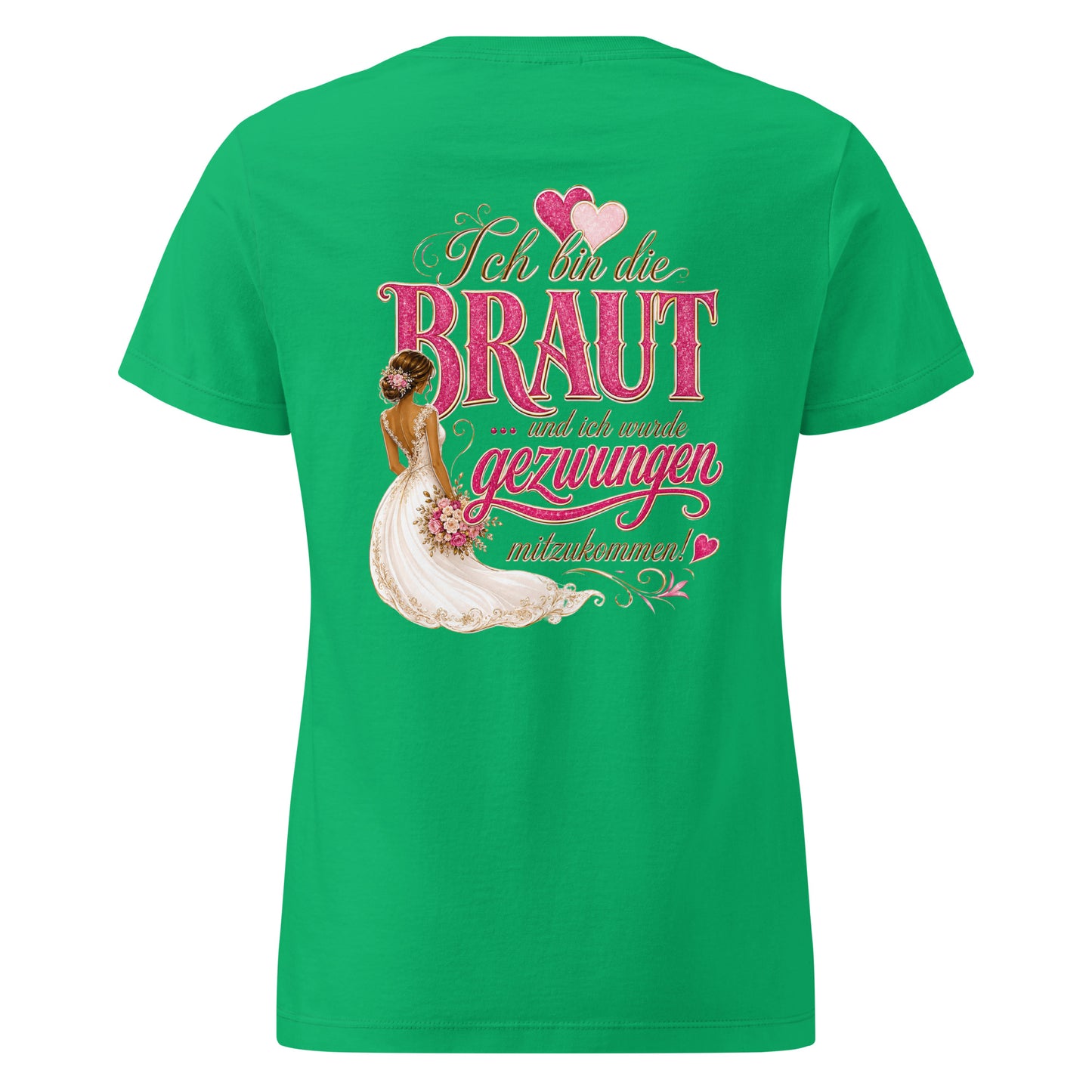 Eskalieren mit Stil - Braut backprint – Damen Softstyle T-Shirt