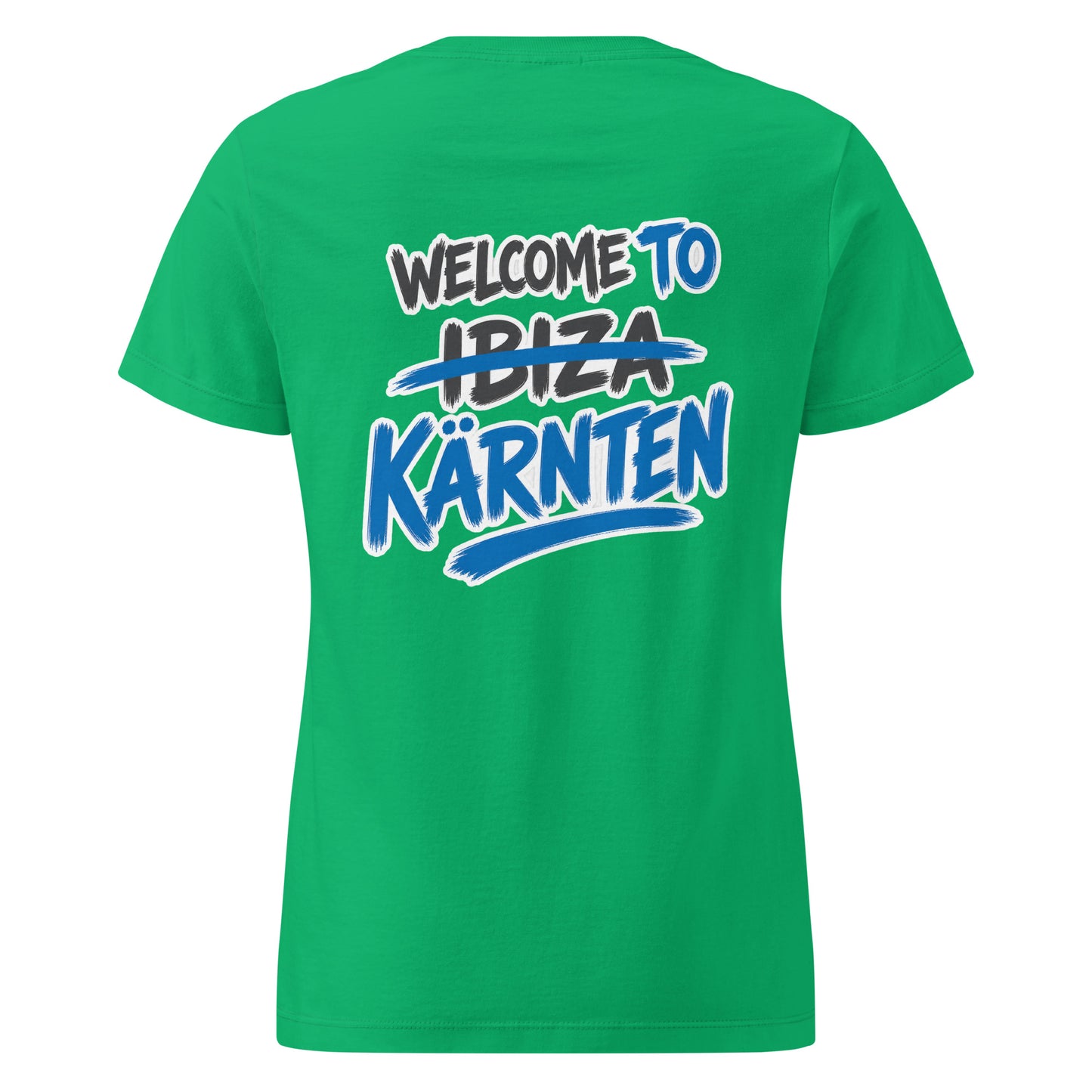 Welcome to Kärnten – White Night Ibiza Edition – Damen Softstyle T-Shirt