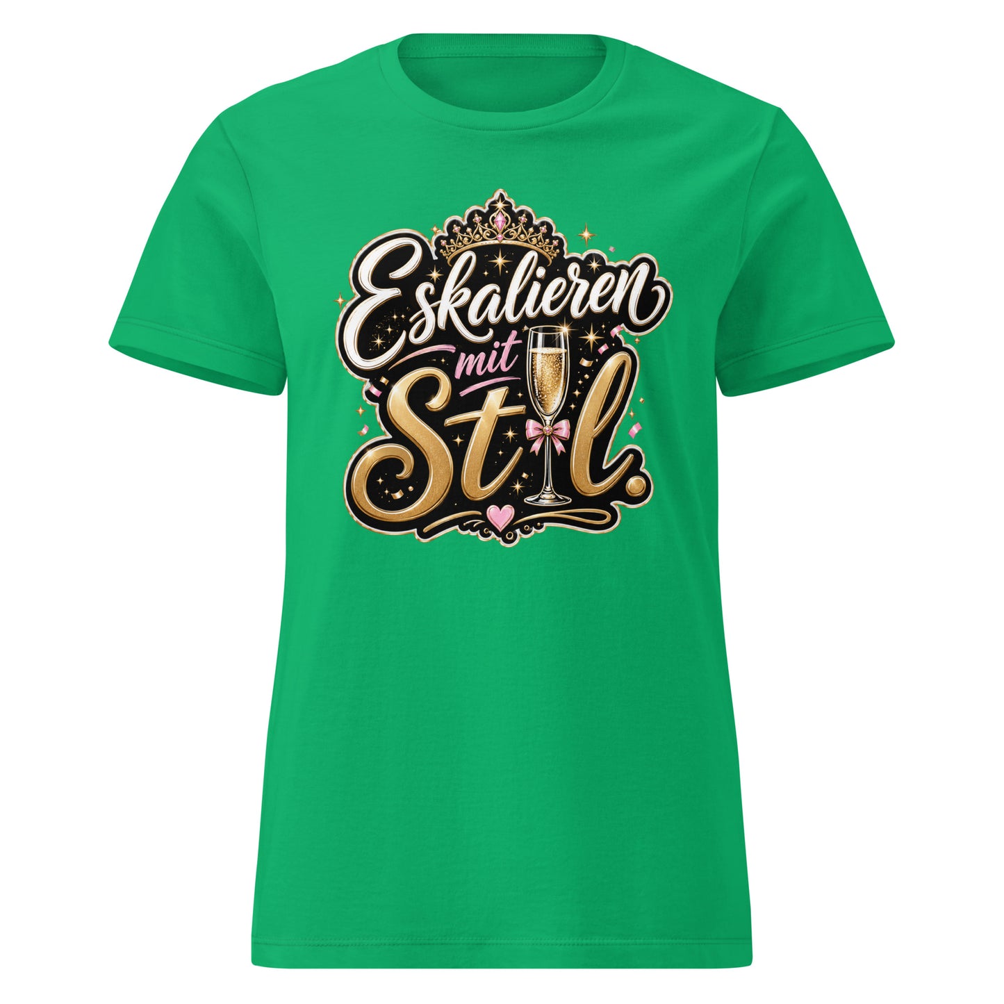 Eskalieren mit Stil - Braut backprint – Damen Softstyle T-Shirt