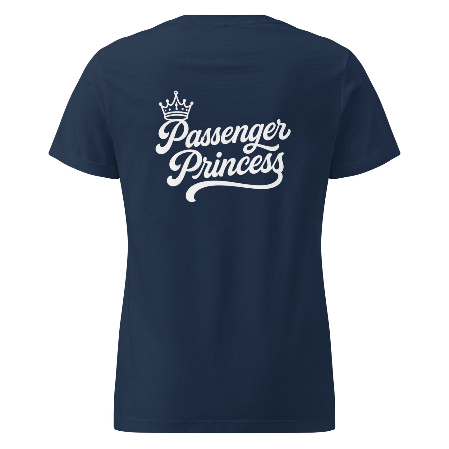 Passenger Princess – Damen T-Shirt Backprint