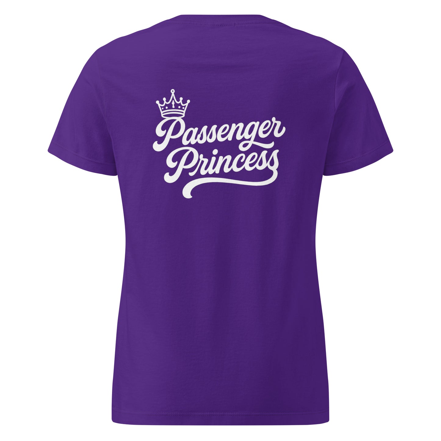 Passenger Princess – Damen T-Shirt Backprint