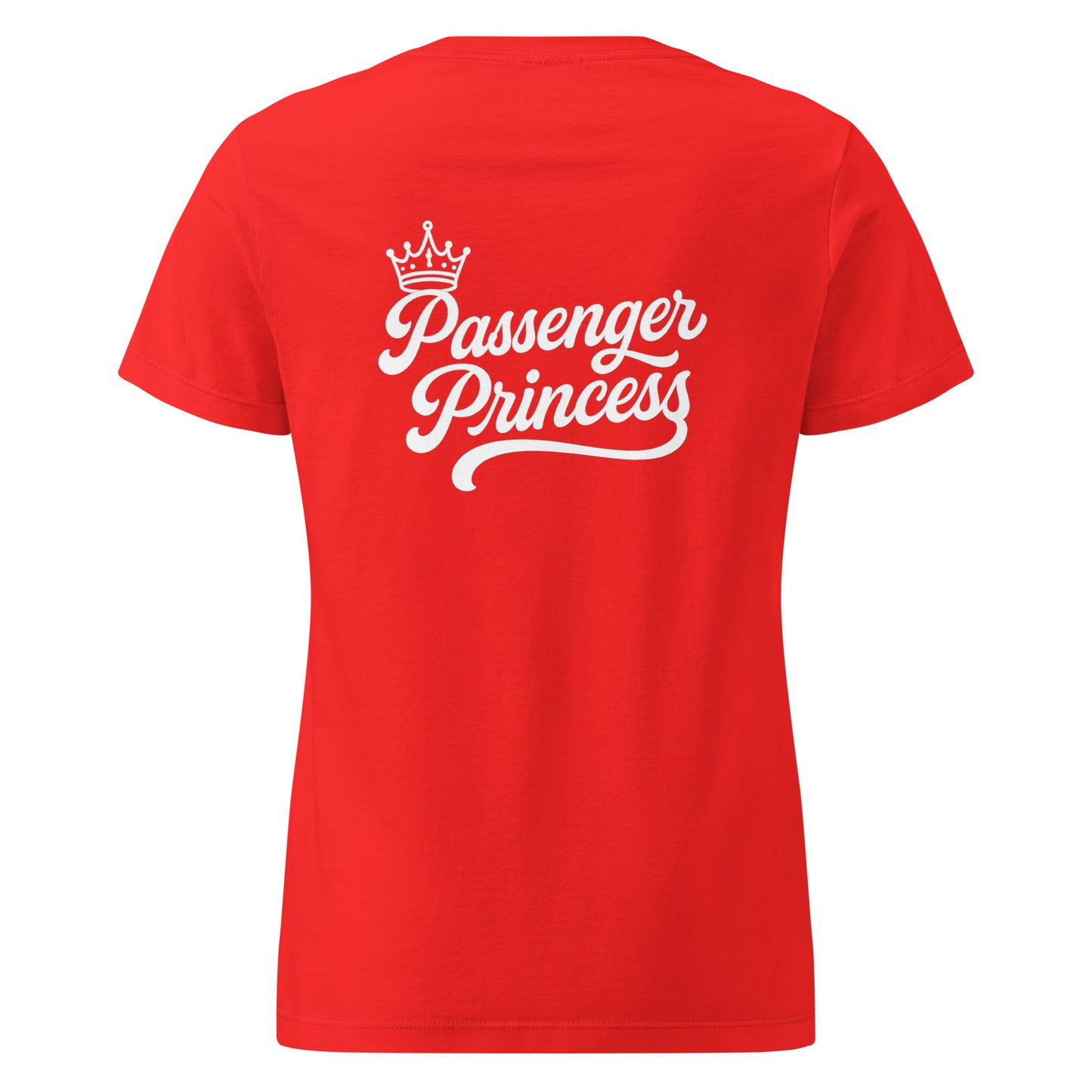 Passenger Princess – Damen T-Shirt Backprint
