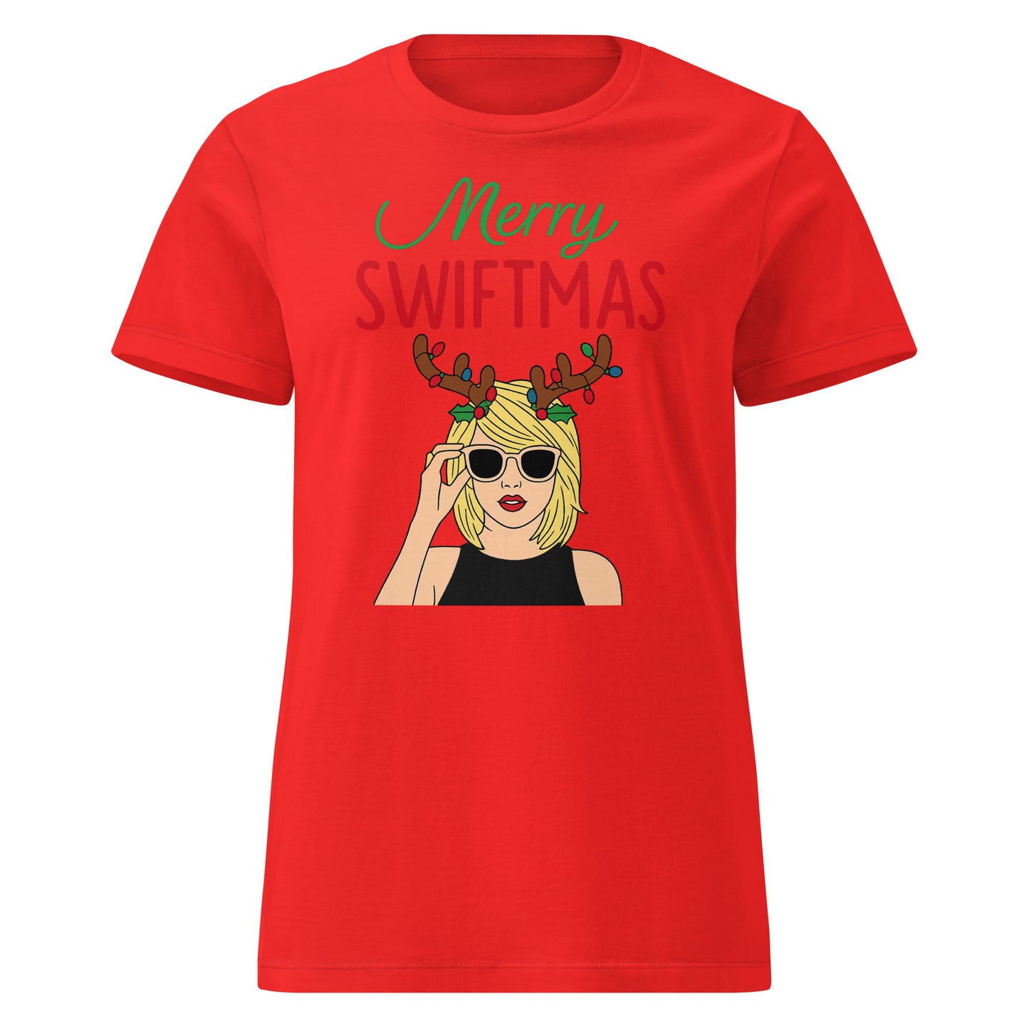 Merry Swiftmas T-Shirt für Damen