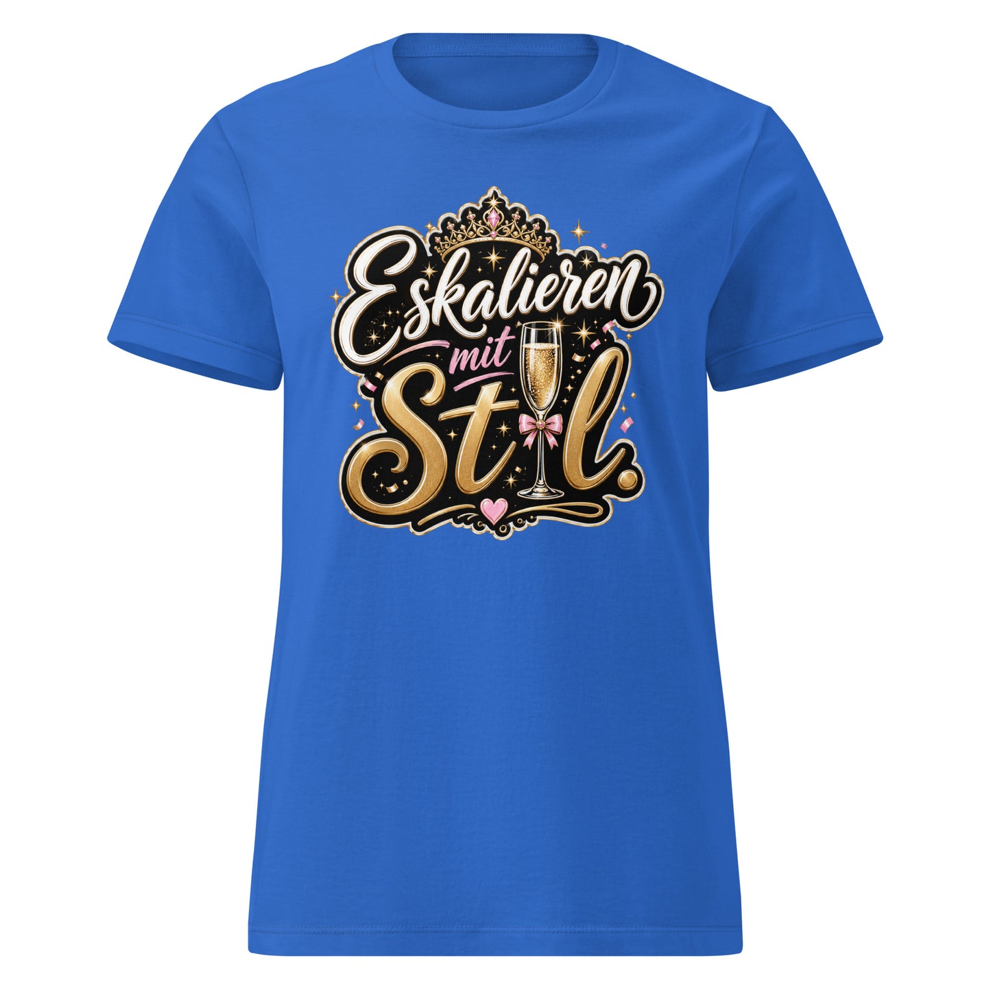 Eskalieren mit Stil - Braut backprint – Damen Softstyle T-Shirt