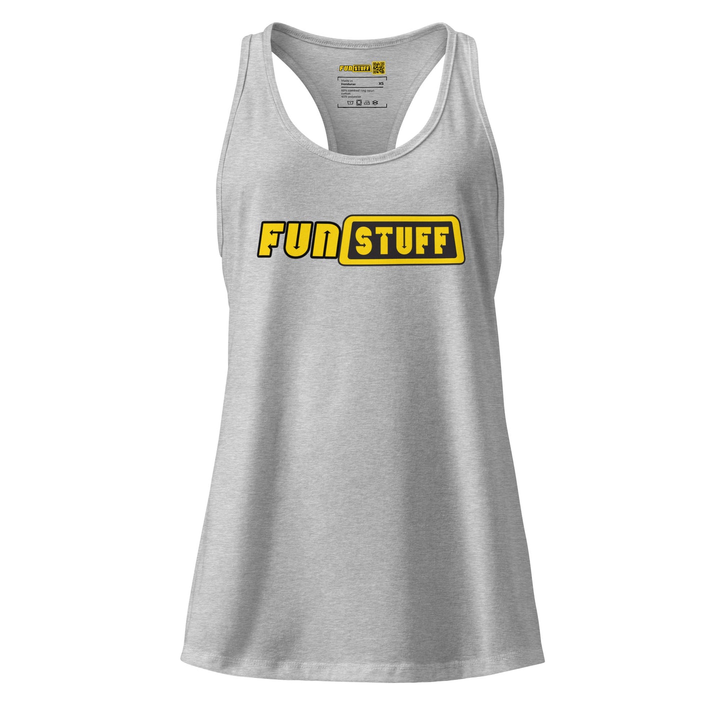 FunStuff Logo - Racerback-Tanktop für Damen