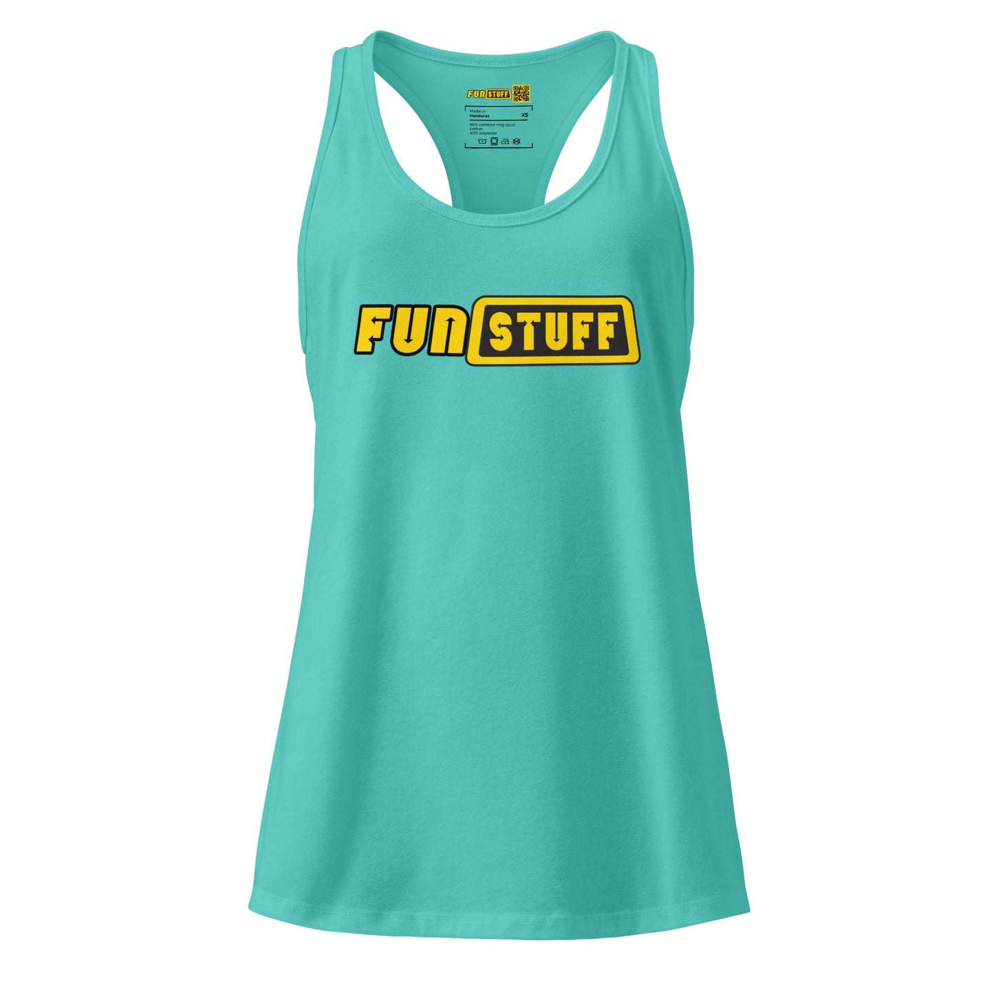 FunStuff Logo - Racerback-Tanktop für Damen