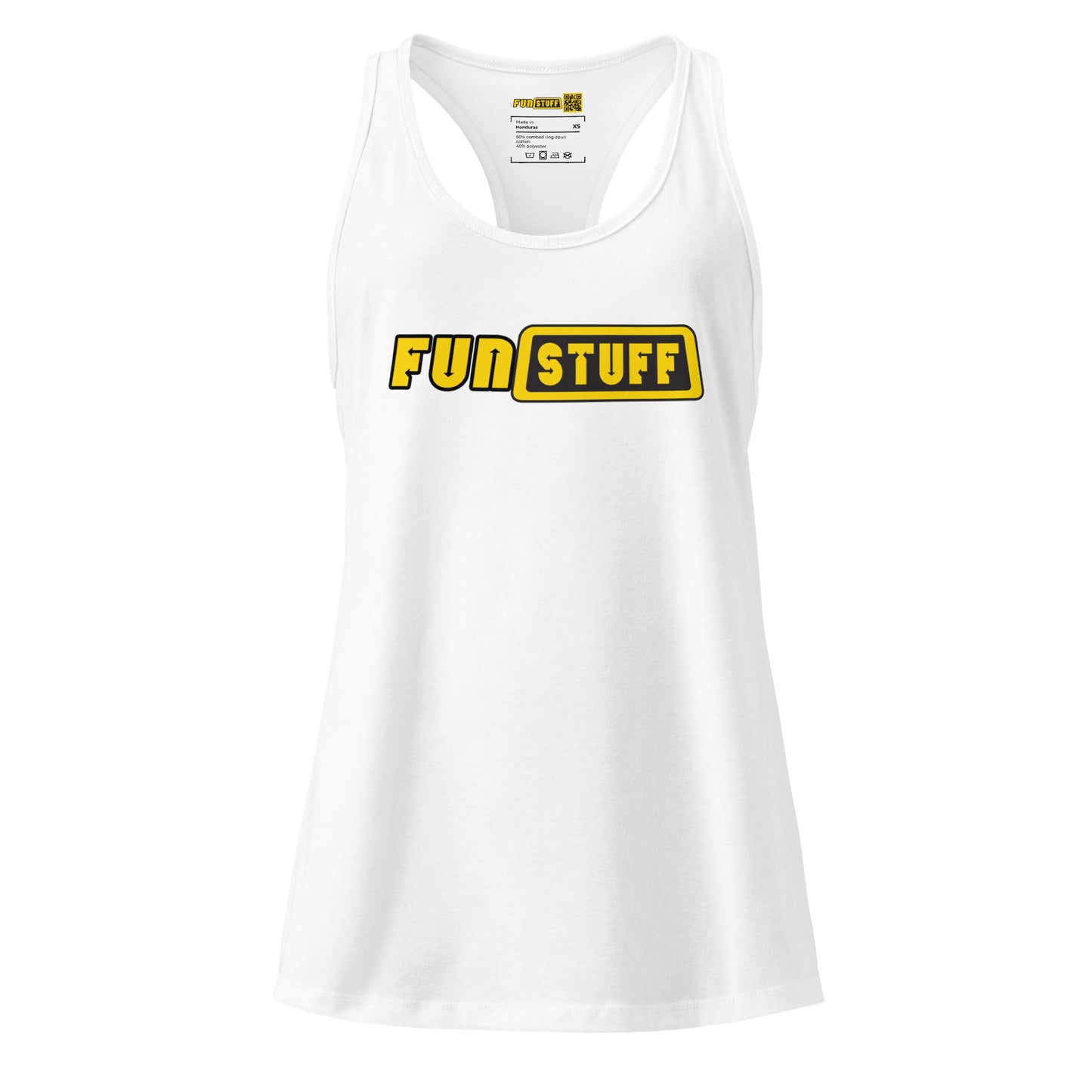 FunStuff Logo - Racerback-Tanktop für Damen