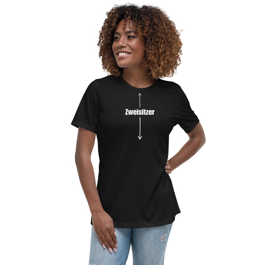 Two-seater – Girls shirt with ambiguous arrow print