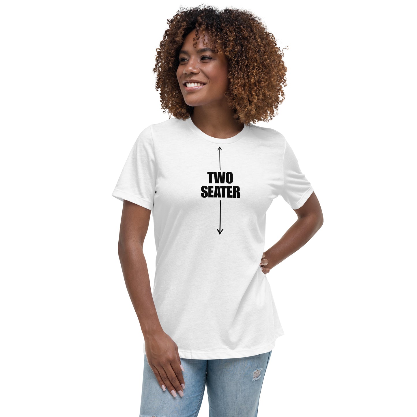 Two Seater – Girls Shirt mit doppeldeutigem Backprint