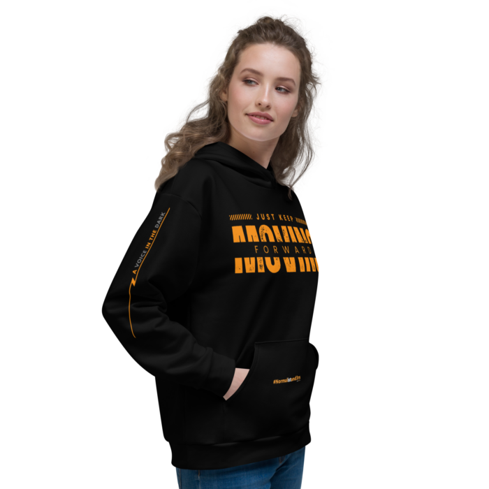 Keep Moving forward Unisex-Kapuzenpullover – Bild 5